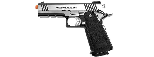 Tokyo Marui Dual Stainless Hi-Capa Custom Gas Blowback Airsoft Pistol