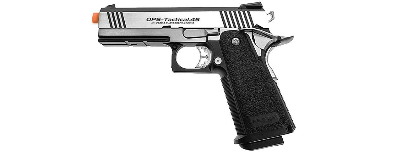 Tokyo Marui Dual Stainless Hi-Capa Custom Gas Blowback Airsoft Pistol