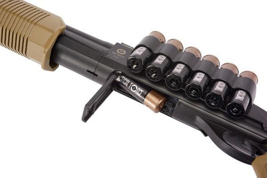 TACTICAL FORCE TRI-SHOT SHOTGUN-6MM-BLACK/TAN