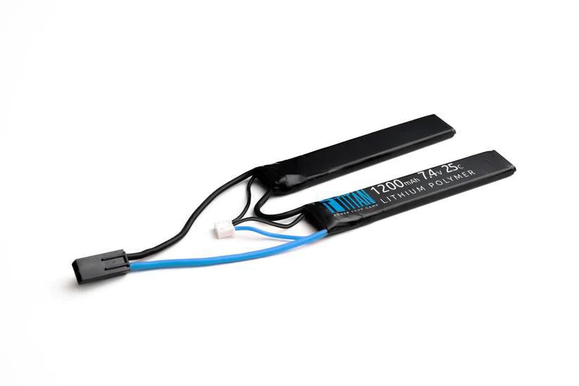 Titan LiPo 1200mAh 7.4v 25C Nunchuck Mini Tamiya