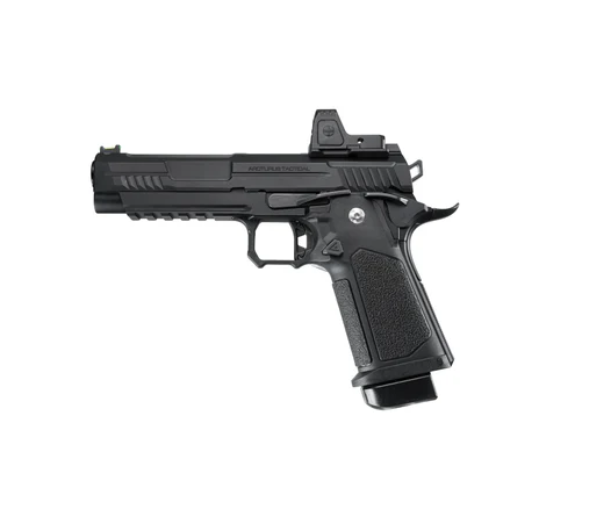 ARCTURUS Vanguard 5" Hi-Capa GBB Pistol w/Optics Ready Slide & ARS-1 Red Dot Combo