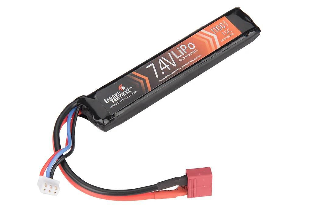 Lancer Tactical 7.4v 1100mAh 15c Deans