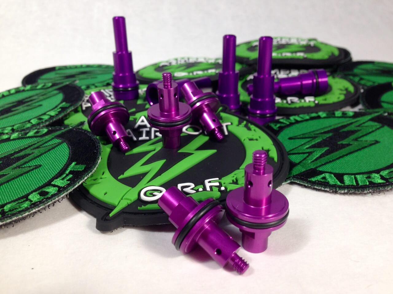 Amped Purple Lo Flow Poppet Valve