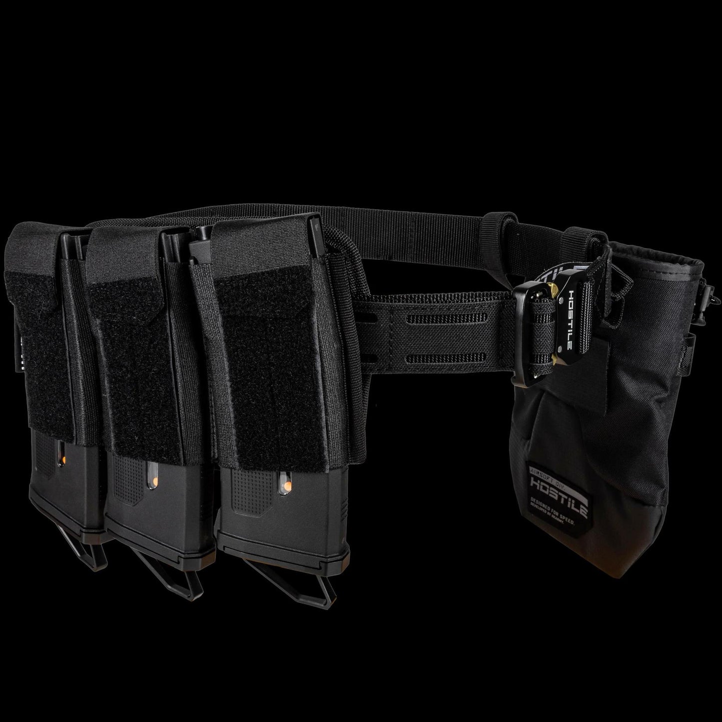 HK Army QUICK CLICK MOLLE BELT - BLACK