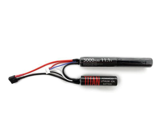 Titan 11.1v 3000mAh Li Ion Nunchuck Deans