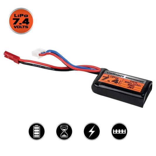 Valken LiPo 7.4v 250mAh 25C HPA Battery