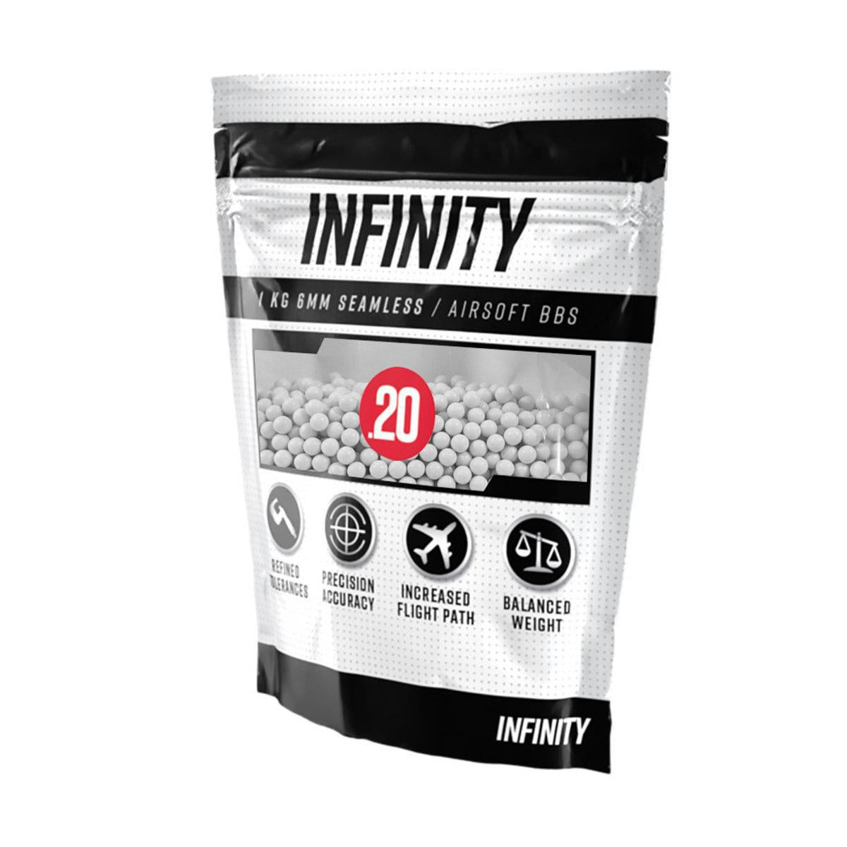 INFINITY Airsoft BBs 1KG Bag