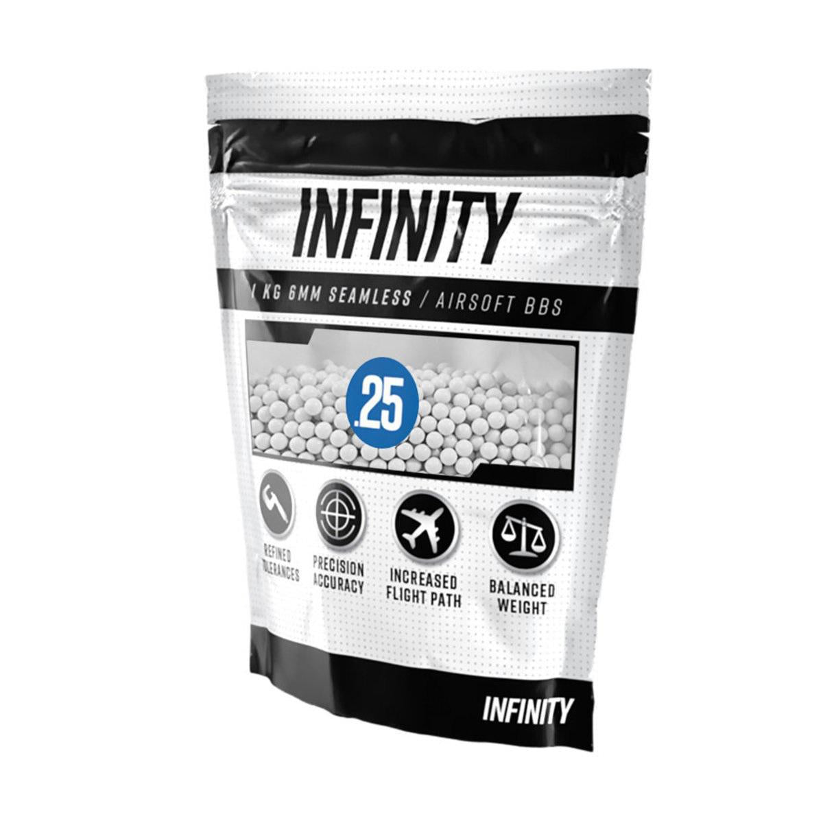 INFINITY Airsoft BBs 1KG Bag