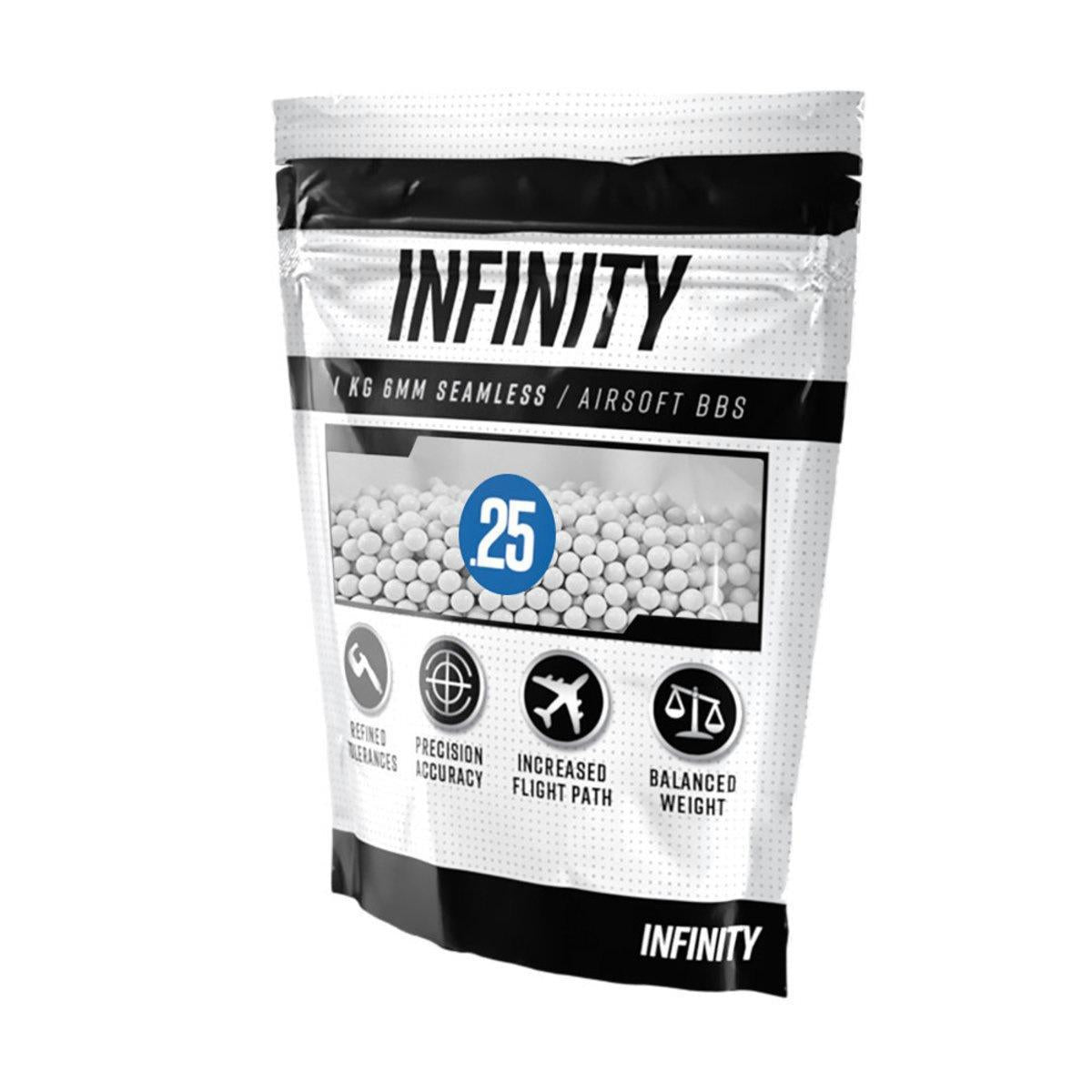 INFINITY Airsoft BBs 1KG Bag
