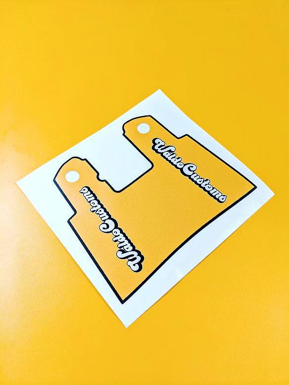 Waldo Customs Hi-Capa Vinyl Grip - 1 WaCu yellow