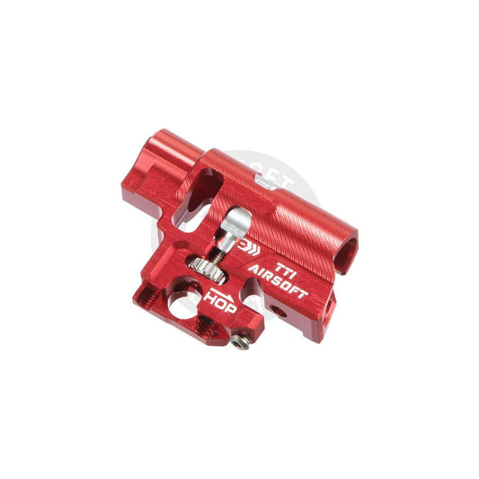 TTI Airsoft Infinity CNC Aluminum One Piece TDC Hop Up Chamber For TM Hi Capa (RED)