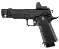 ARCTURUS Vanguard 4.3" Hi-Capa GBB Pistol w/ Optics Ready Slide & Compensator & ARS-1 Red Dot Combo