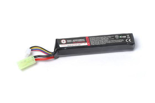 G&G 11.1v Li-Po 800mAh Battery 20C for M4/16 Stock Tube