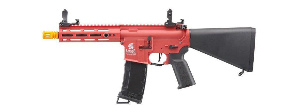 Lancer Tactical Gen 3 Hellion 7" M-LOK Airsoft AEG Rifle w/ Stub