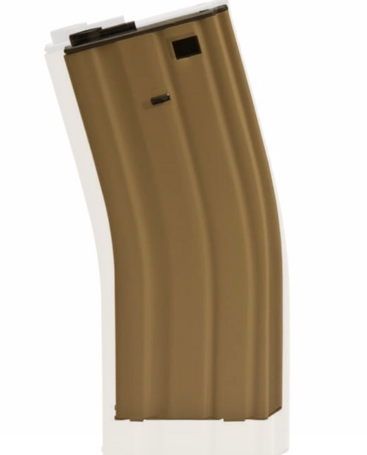 EF UNIVERSAL M4/M16 HI CAP MAG - 300 RDS-6MM -TAN