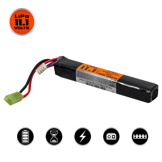 Valken Energy LiPo 11.1V 1200mAh 15C Stick