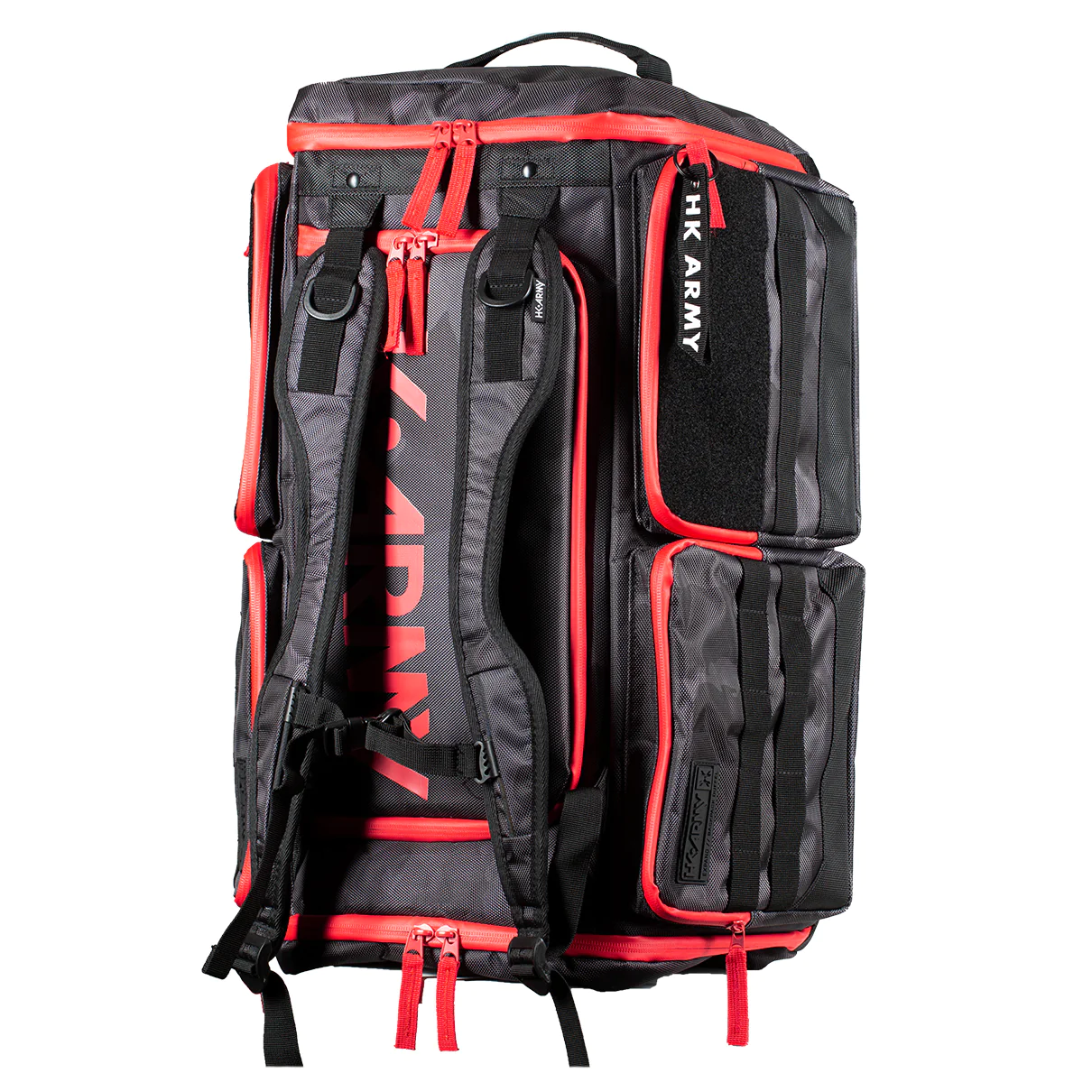 HK Backpack EXPAND 35L - SHROUD BLACK/RED
